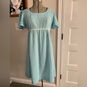 VTG Handmade Hippie Boho feee spirit mini dress Medium 70’s core